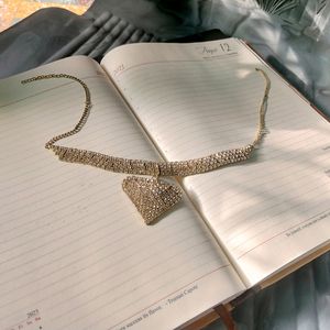 New Golden Alloy Necklace