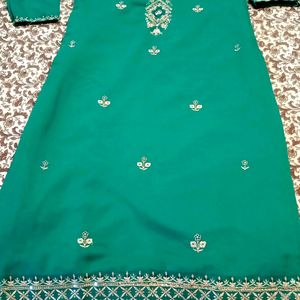 Kurta Set With Banarasi Soft Dupatta