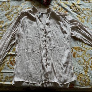 FOREVERNEW beige shirt (size 36)