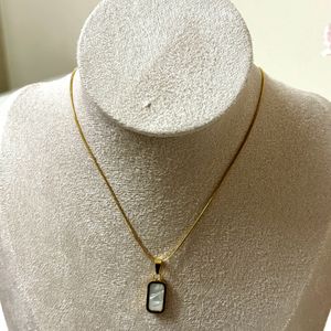 Reversible Pendant Anti-tarnish Chain