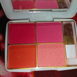 Its A Combo Of Hilary Rhoda Blusher Pallet And Highlighter &Contour Pallete