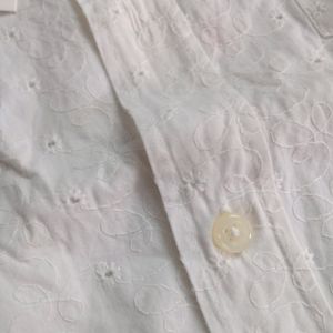 Original Brand Chikankari Hakoba Design Shirt