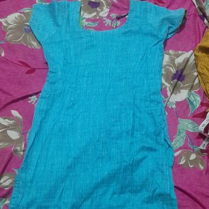 Light Blue Kurti