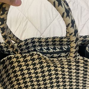 Geometric Printed Tote Bag