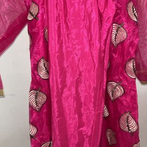 Rose Pink Kurta With Bottom ❤️