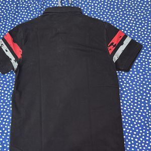 Black Solid T-Shirt