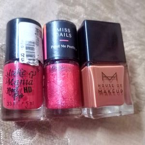 Beautiful Nailcolors Pack Of 3