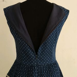 Vintage Sweet Polka Dot Skater Dress