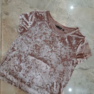 Pink Shimmer Top