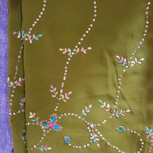 (3) Wedding Saree With Blouse