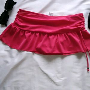 Cute Rose Colour Skirt