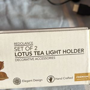 Home Centre Lotus  Candle holder