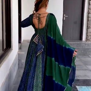 The Peacock Anarkali Salwar Suit 🧿💕
