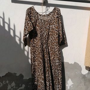 Tiger Print Frock