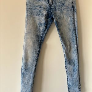 Vero Moda Acid Wash Jeans/ Denim