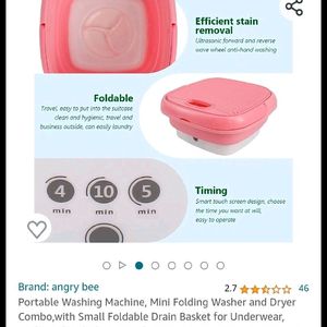 Mini Portable Washing Machine