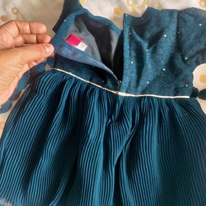 Blue Dress For Baby Girl