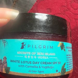 PILGRIM WHITE LOTUS DAY CREAM SPF 50