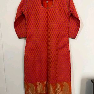 Orange kurta