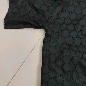 Chikankari Black Blause