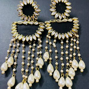 Fancy Party Wear Have Long Size Earrings