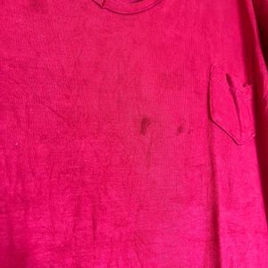 Slim Pink Stretchable Tshirt