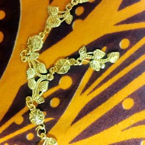 Golden Necklace And Earrings Combo Pack