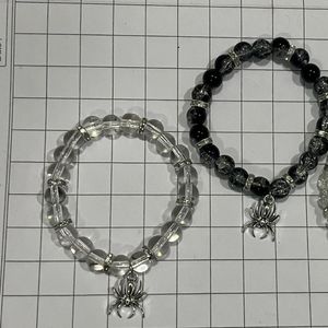 2 Spider Bracelets