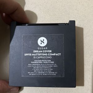 Sugar Cosmetics Mattifying Compact 6g