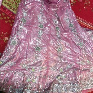 Pink Ghagra