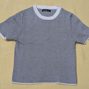 Fitted Ribbed Top For Women