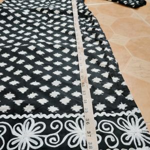 🤍🖤Black And White Kurta🖤🤍