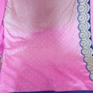 Beautiful Pink Saree