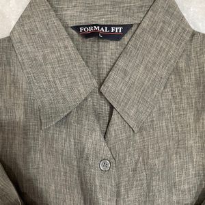 Dark Grey Formal Shirt