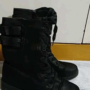 Black Combat Boots