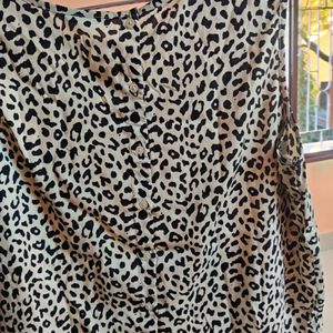 Animal Print Top