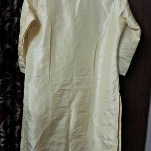 Light Yellow Kurta