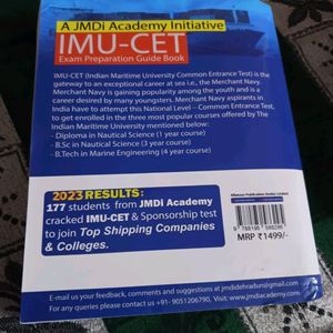 IMU-CET Syllabus Book