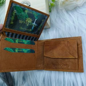 Woodland Brown Leather Wallet 🤎