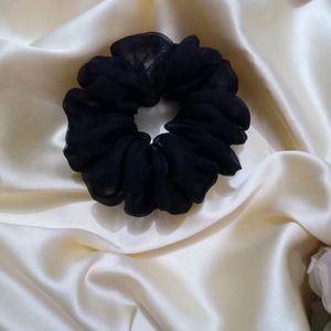 3 Organza Fluffie Scrunchies