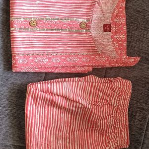 Pitch Colour Kurta Set