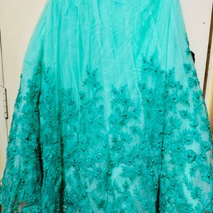 Sea Green Lehenga