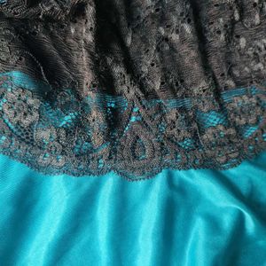 Klamotten Turquoise Blue Babydoll