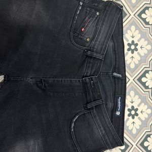 Men’s Denim Black Jeans