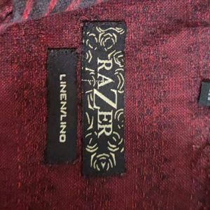 Rarely Used Mens Maroon Shirt