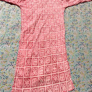 Pink Kurta Set