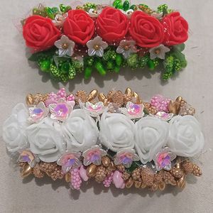 Floral Center Clips Combo