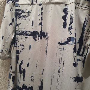 Printed Nylon Half Shirt (Men)