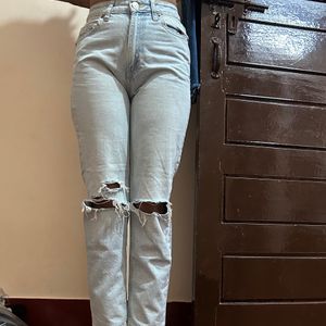 Zara Ripped Jeans