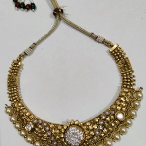 Alloy Pearl Necklace